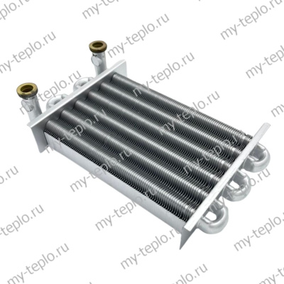 Теплообменник первичный для котлов Biasi, аналог BI1452100, BI1202101 (BIHE05-C)