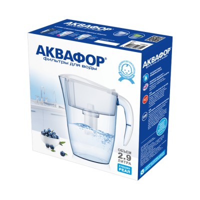 Фильтр-кувшин Аквафор Реал модель Р152В15F (салатовый) (210156)